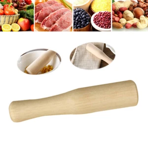 Palo de molienda de alimentos Pounder Stick trituradora de patatas de madera Muddler trituradora de ajo - Imagen 1 de 11
