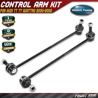 Barra estabilizadora delantera izquierda y derecha 2 piezas nueva para Audi TT TT Quattro 2000-2006 Foto 1 de 4