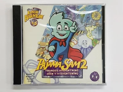 "BRAND NEW" Pajama Sam 2: Thunder & Lightning Aren't So Frightening (Win/Mac) - Image 1 of 3