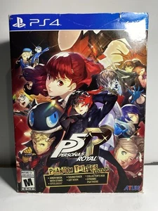 Altus Persona 5 Royal Phantom Thieves Edition PS4- Collectors Box Set - Picture 1 of 20