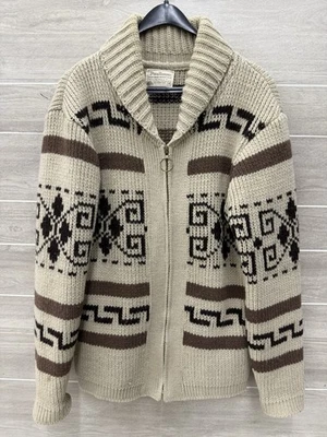 Vintage 70s Pendleton Original Westerley Big Lebowski Sweater Cardigan Talon Zip - Image 1 of 4