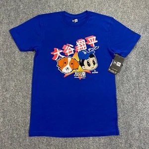 Shohei Ohtani & Decoy Anime Los Angeles Dodgers New Era Shirt Adult Small Blue - Picture 1 of 22