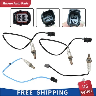 4PCS Up & Down Oxygen Sensors Fits 14-2020 Acura MDX TLX 3.5L V6 Accord Pilot - Image 1 of 4