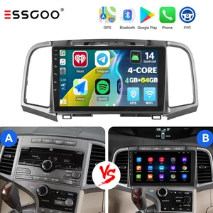 9" Android 13 For Toyota Venza 2008-2016 Car GPS Radio Stereo CarPlay Navi 4+64G - Picture 1 of 13