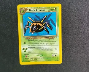Pokemon TCG Neo Destiny WOTC - Dark Ariados 17/105 Rare LP - Foto 1 di 8