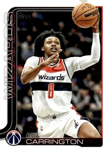 Base #97 Topps NBA 2025-26 Bub Carrington Washington Wizards - Imagen 1 de 2