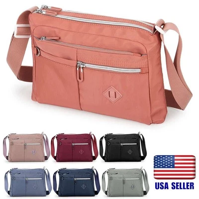 Waterproof Crossbody Bag Ladies Handbag Bag Shoulder Bag Women For School Travel - Image 1 of 4