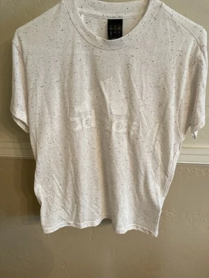 Camiseta Adidas Feminina Creme Urze P, Logotipo, Nova Outra - Imagem 1 de 4