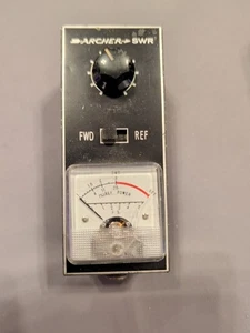 Antena de radioaficionado CB probador medidor SWR Archer vintage con caja, sin probar  - Imagen 1 de 7