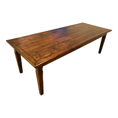 MESA DE COMEDOR DE 8 PIES PARA GRANJA DE CAMPO ASIENTOS 8 Foto 1 de 4