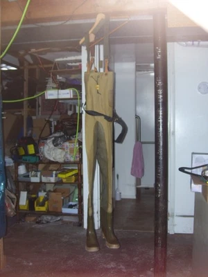 Vintage Converse Chest Waders Men 7 Women 8  Fishing Rubber  NEW OLD STOCK - Image 1 of 4