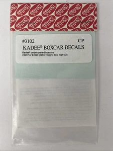 Decalcomanie~HO~Kadee~3102~B&M~Boston & Maine~Boxcar~Minuteman~OOP - Foto 1 di 1