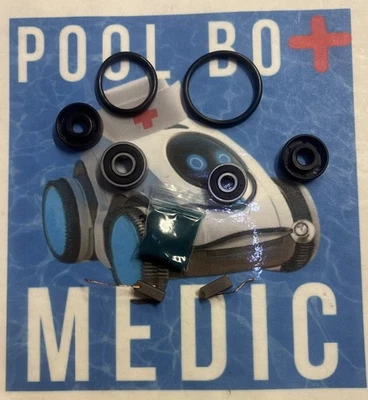 KIT DE SELLO DE REPARACIÓN DE MOTOR IMPULSOR 63ZYW-A4 5500028 Se adapta a MAYTRONICS Dolphin Pool Bot Foto 1 de 2