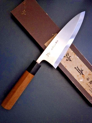 Aritsugu Kyoto Deba 165 мм японский кухонный нож с коробкой б/у - Изображение 1 из 4