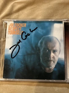 Joe Cocker Respect Yourself Autographed Promotional Cd - Picture 1 of 3