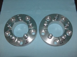 Set of 2 SCITOO 5x5.5 to 5x4.5– 1.5” Thick Aluminum Wheel Spacer Adapters Ram 15 - Picture 1 of 12