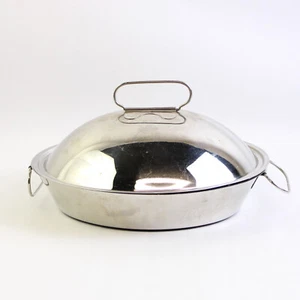 Cuisinart Pennsylvania Dutch Ovaler Bräter mit Deckel 2 Quart Silber - Bild 1 von 5