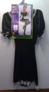 French Maid Woman's Small Size Halloween Rubies Costume - Picture 1 of 6