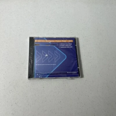 Corporate Navigator Power Pack Windows 95/98/NT Version 3.0 PC CD New Sealed - Image 1 of 2