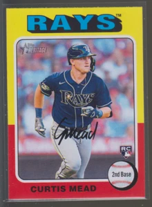 2024 Topps Heritage #170: Curtis Mead (RC) - Bild 1 von 1