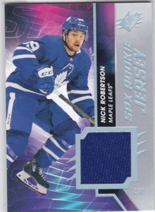 20/21 SPX..NICK ROBERTSON..ROOKIE JERSEY..# RJ-NR..MAPLE LEAFS..COMBINED SHIP - Picture 1 of 2