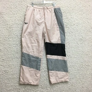 Reebok Pants Extra Large Adult Beige Classics Vector Athletic Track Jogger Mens - Picture 1 of 13