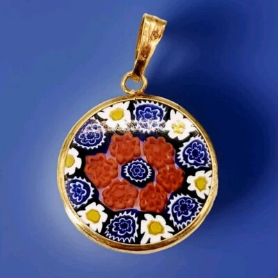 Colgante de cristal de Murano enchapado en oro Antica Murrina de colección Foto 1 de 4