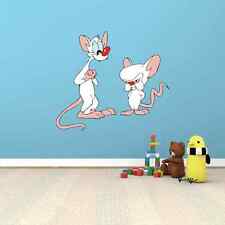 Pinky and The Brain Mouse Cartoon Kids Room Wall Decor Sticker Decal 25"X20"