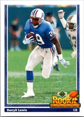 1991 Upper Deck - Darryll Lewis #617 (RC) - Image 1 of 2