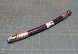 12 INCH HYSTER FORKLIFT HOSE, JIC FEMALE CONNECTORS, 2000 PSI 13005 / 0132005 - Picture 1 of 5