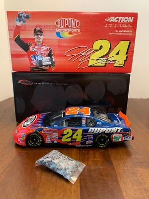ACTION LAS VEGAS WIN RACED VERSION 2001 JEFF GORDON CWB #1368/2508 1/24 com $ SACO~ - Imagem 1 de 4