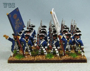 15mm Seven Years War WGS Painted Sweden Kronobergs Infantry SA2 - Picture 1 of 6