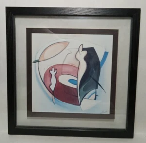 Alfred Alexander Cockel Framed Abstract Art Print ''Blues Session" - Picture 1 of 5