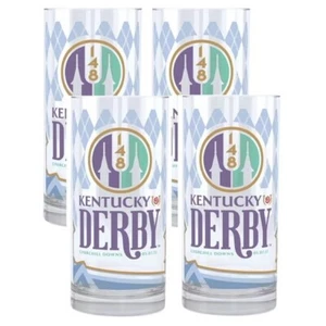 NEW Case of 24 2022 Kentucky Derby 148 Mint Julep Glasses Official Lot of 24 - Picture 1 of 5