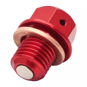 M12 Magnetic Engine Oil Drain Bolt Plug For Honda CBR 500R 600RR 900RR 1000RR - Picture 1 of 12
