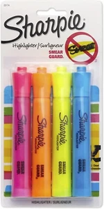 SHARPIE Accent Tank-Style Highlighters, 4 Colored Highlighters (25174PP) - Picture 1 of 5