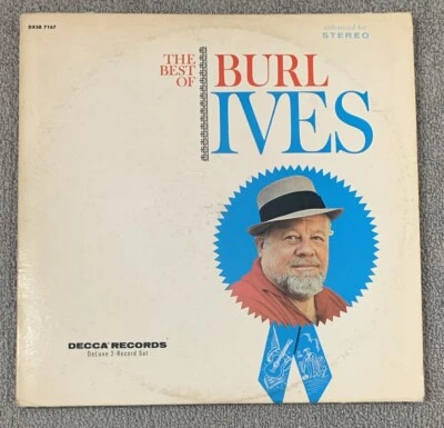 The Best Of Burl Ives Deluxe 2-Record Set Decca Records DXSB 7167 - Image 1 of 4