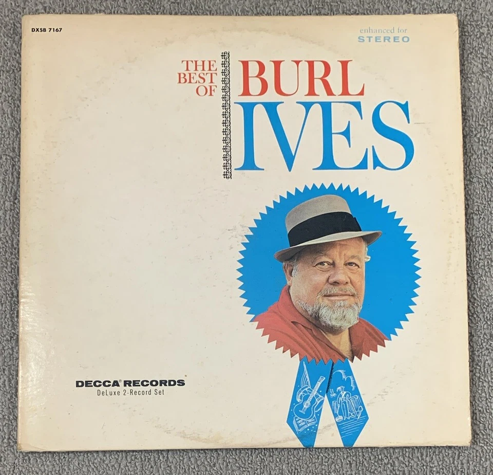 The Best Of Burl Ives Deluxe 2-Record Set Decca Records DXSB 7167 - Image 1 of 4