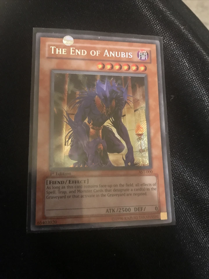 The End of Anubis AST-000 Secret Rare 1st Edition Yugioh NM - Image 1 of 1