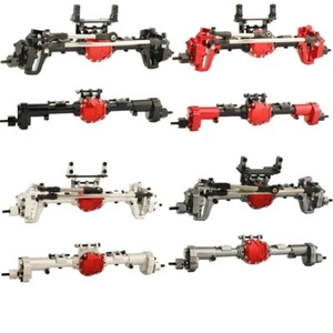 CNC Front & Rear Portal Axle for 1/10 RC Crawler Car Axial SCX10 II 90046 90047 - Picture 1 of 25