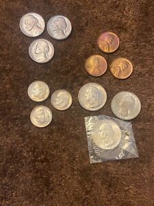 1951 P D S 1c 5c 10c 25c Nickel Dime Washington quarter GEM BU Silver Coins