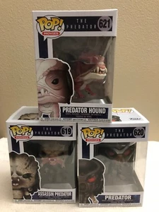 Funko Pop Filme The Predator ASSASSIN, PREDATOR, PREDATOR HOUND 3ERer Set NEU - Bild 1 von 9