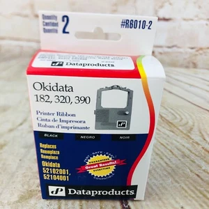 dataproducts R60102 for Okidata 182 230 390 printer ribbon box contains 2 - Picture 1 of 6
