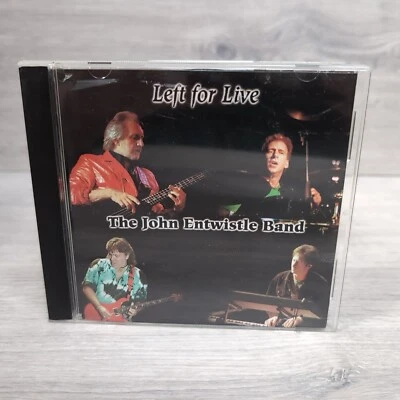 The John Entwistle Band - Left For Live - CD Album - 1999 J-Bird Records - VGC  - Image 1 of 4