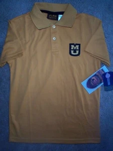 (2025-2026) Missouri Tigers ncaa Polo Jersey Shirt YOUTH KIDS BOYS (L-LG-LARGE) - Picture 1 of 3