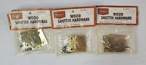 Vtg SEARS Wood Shutter Hardware Hinges for Joining Shutters NOS 99394 - Picture 1 of 2