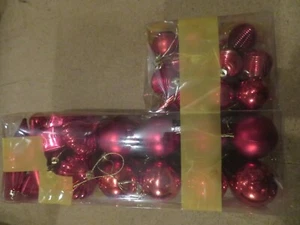 Christbaumschmuck 75 +8 rote Kugeln - Bild 1 von 3