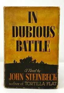 John Steinbeck - In Dubious Battle - 1st 1st 1936 Orig DJ - Author Of Mice Men - Imagen 1 de 11