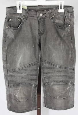 Pantalones Cortos Machine Para Hombres Jóvenes Gris Carbón Ajustados Hasta la Rodilla Talla 27 Foto 1 de 3