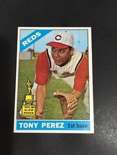 1966 TOPPS TONY PEREZ, #72, NM, HOF, ROOKIE CARD